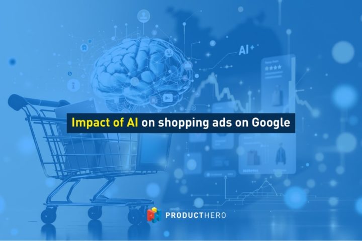 photo showing subtitle sayin The Impact of AI on shopping ads on Google