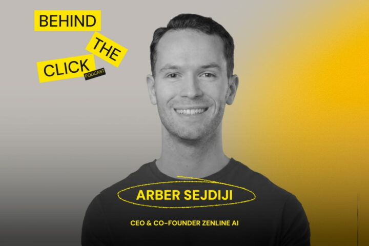 Arber Sejdiji, CEO of Zenline AI in Behind the Click Podcast