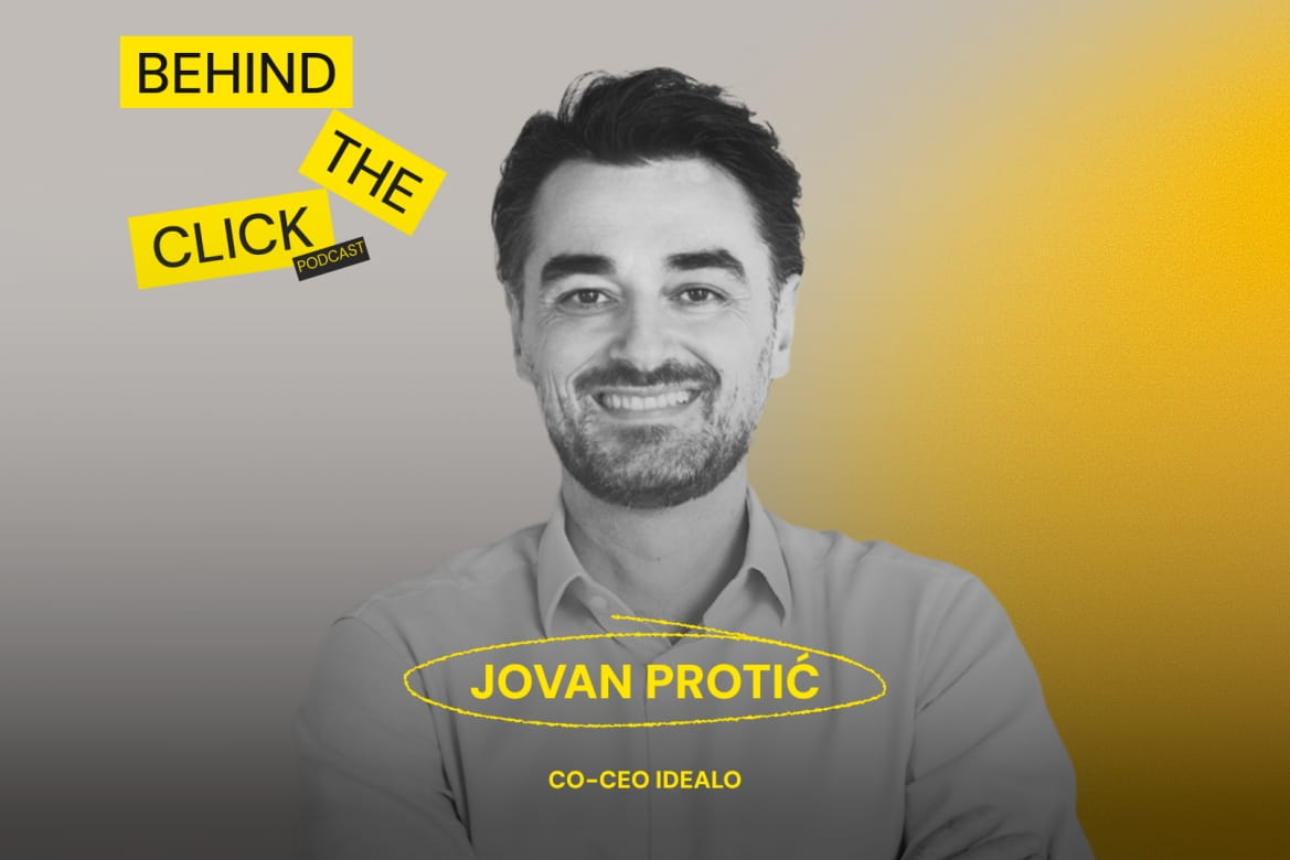 Jovan Protić, CEO of Idealo in Behind the Click Podcast