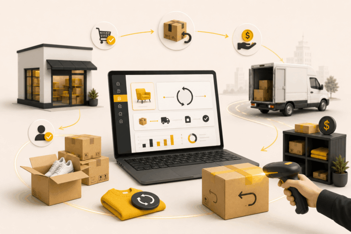 returns management software for e-commerce in DACH