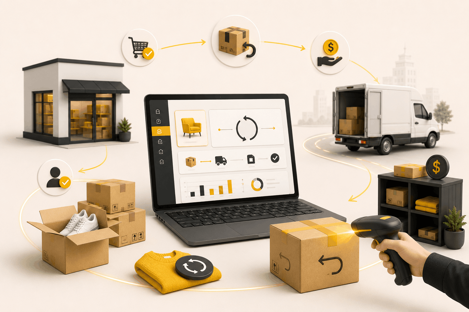 returns management software for e-commerce in DACH