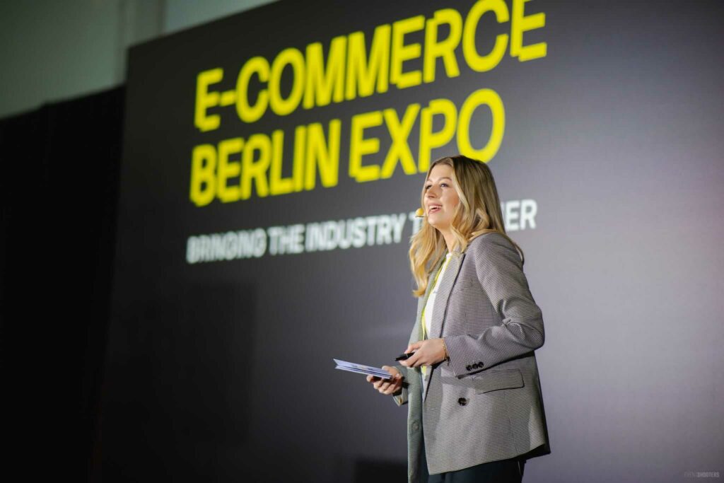 One of the stages of E-commerce Berlin Expo event, organizer of the Call for Speakers contest