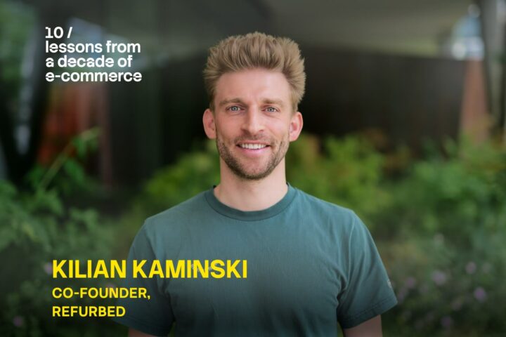 Kilian Kaminski, Co-founder of refurbed, photo for interview