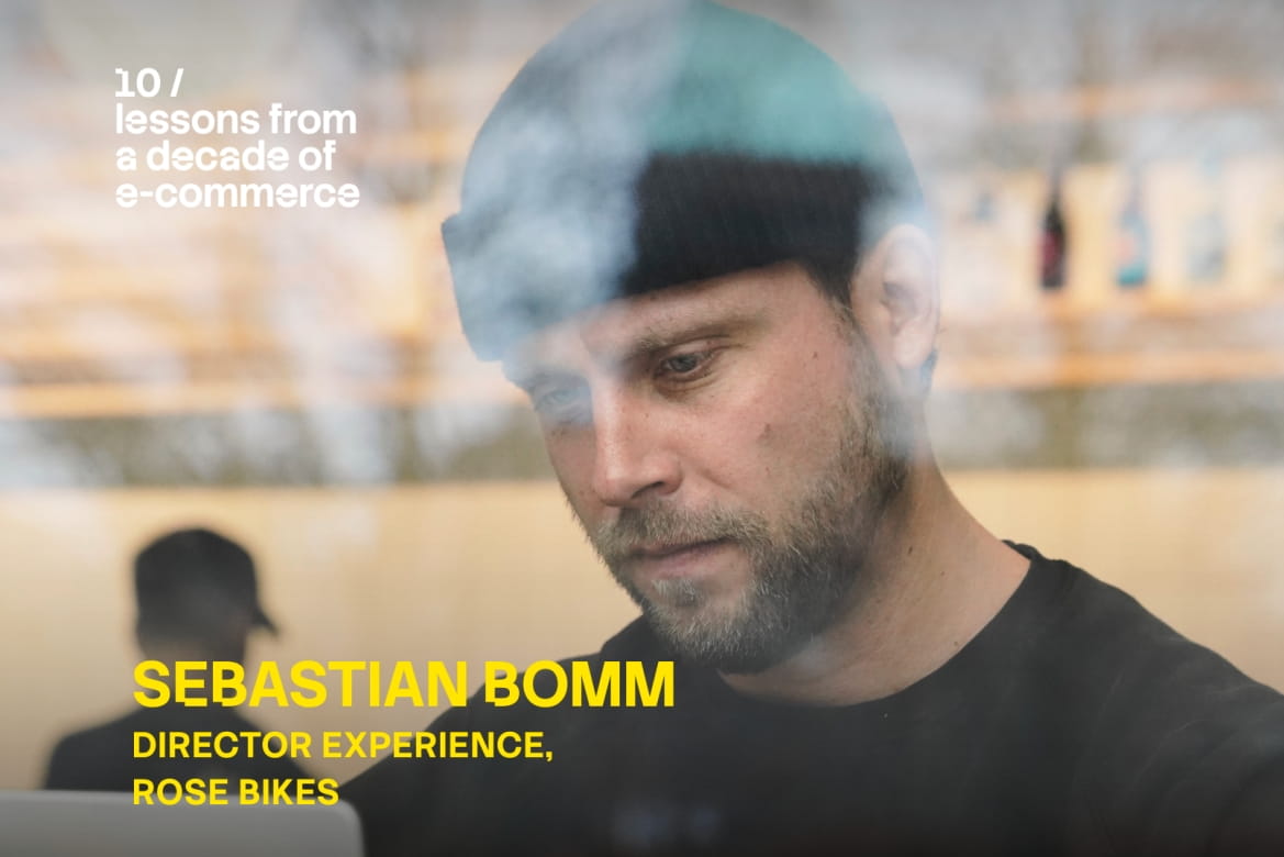 Sebastian Bomm's picture illustrating interview with him for E-commerce Berlin Expo