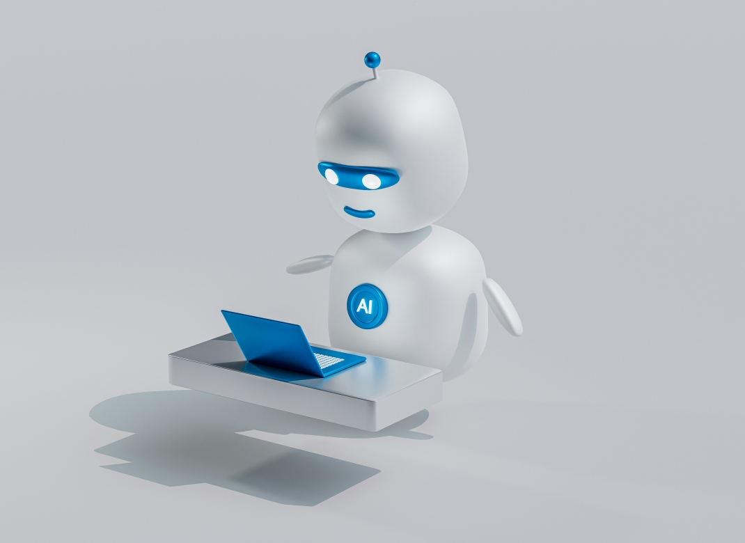AI chatbot responding to a human